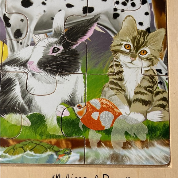 Melissa & Doug - PETS WOODEN JIGSAW TRAY PUZZLE - Picture 5 of 11